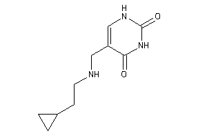 5-[(2-cyclopropylethylamino)methyl]uracil