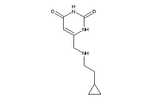 6-[(2-cyclopropylethylamino)methyl]uracil