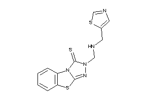 2-[(thiazol-5-ylmethylamino)methyl]-[1,2,4]triazolo[3,4-b][1,3]benzothiazole-1-thione