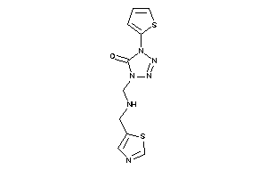 1-[(thiazol-5-ylmethylamino)methyl]-4-(2-thienyl)tetrazol-5-one