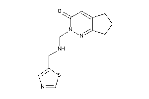 2-[(thiazol-5-ylmethylamino)methyl]-6,7-dihydro-5H-cyclopenta[c]pyridazin-3-one