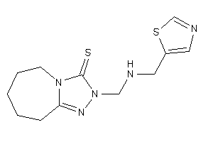 2-[(thiazol-5-ylmethylamino)methyl]-6,7,8,9-tetrahydro-5H-[1,2,4]triazolo[4,3-a]azepine-3-thione