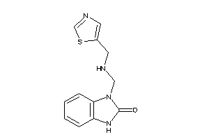 Image of 3-[(thiazol-5-ylmethylamino)methyl]-1H-benzimidazol-2-one