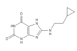 Image of 8-(2-cyclopropylethylamino)-7H-xanthine