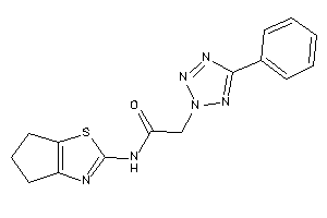 N-(5,6-dihydro-4H-cyclopenta[d]thiazol-2-yl)-2-(5-phenyltetrazol-2-yl)acetamide