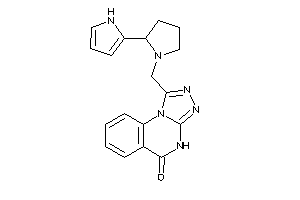 1-[[2-(1H-pyrrol-2-yl)pyrrolidino]methyl]-4H-[1,2,4]triazolo[4,3-a]quinazolin-5-one