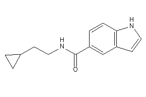 N-(2-cyclopropylethyl)-1H-indole-5-carboxamide