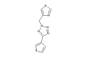 4-[[5-(3-thienyl)tetrazol-2-yl]methyl]thiazole
