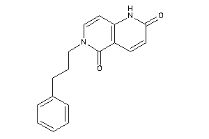 Image of 6-(3-phenylpropyl)-1H-1,6-naphthyridine-2,5-quinone