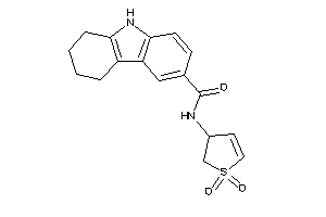 Image of N-(1,1-diketo-2,3-dihydrothiophen-3-yl)-6,7,8,9-tetrahydro-5H-carbazole-3-carboxamide