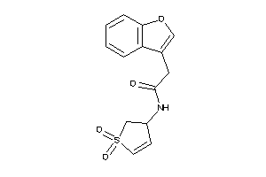 2-(benzofuran-3-yl)-N-(1,1-diketo-2,3-dihydrothiophen-3-yl)acetamide