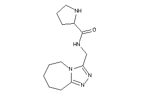 N-(6,7,8,9-tetrahydro-5H-[1,2,4]triazolo[4,3-a]azepin-3-ylmethyl)pyrrolidine-2-carboxamide