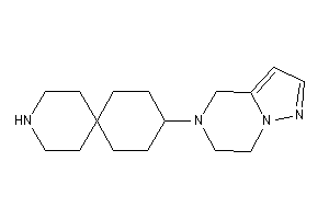 9-(6,7-dihydro-4H-pyrazolo[1,5-a]pyrazin-5-yl)-3-azaspiro[5.5]undecane