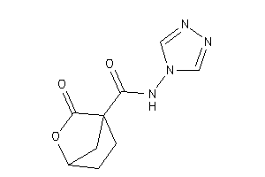 6-keto-N-(1,2,4-triazol-4-yl)-5-oxabicyclo[2.2.1]heptane-1-carboxamide