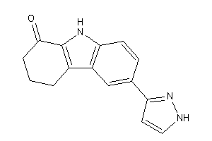 Image of 6-(1H-pyrazol-3-yl)-2,3,4,9-tetrahydrocarbazol-1-one