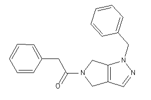 Image of 1-(1-benzyl-4,6-dihydropyrrolo[3,4-c]pyrazol-5-yl)-2-phenyl-ethanone