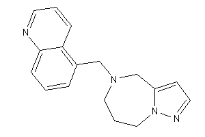 Image of 5-(5-quinolylmethyl)-4,6,7,8-tetrahydropyrazolo[1,5-a][1,4]diazepine