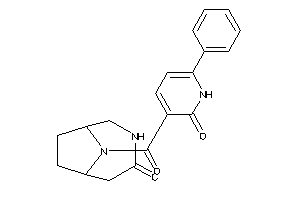 Image of 9-(2-keto-6-phenyl-1H-pyridine-3-carbonyl)-4,9-diazabicyclo[4.2.1]nonan-3-one