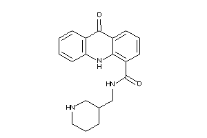 9-keto-N-(3-piperidylmethyl)-10H-acridine-4-carboxamide