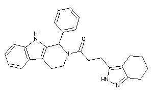 1-(1-phenyl-1,3,4,9-tetrahydro-$b-carbolin-2-yl)-3-(4,5,6,7-tetrahydro-2H-indazol-3-yl)propan-1-one