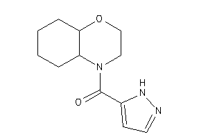 2,3,4a,5,6,7,8,8a-octahydrobenzo[b][1,4]oxazin-4-yl(1H-pyrazol-5-yl)methanone