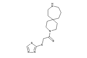 Image of 1-(3,9-diazaspiro[5.6]dodecan-3-yl)-2-(1,3,4-thiadiazol-2-ylthio)ethanone
