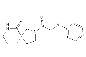 3-[2-(phenylthio)acetyl]-3,7-diazaspiro[4.5]decan-6-one