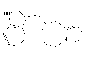5-(1H-indol-3-ylmethyl)-4,6,7,8-tetrahydropyrazolo[1,5-a][1,4]diazepine