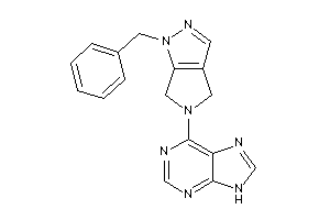 Image of 6-(1-benzyl-4,6-dihydropyrrolo[3,4-c]pyrazol-5-yl)-9H-purine