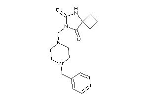 Image of 7-[(4-benzylpiperazino)methyl]-5,7-diazaspiro[3.4]octane-6,8-quinone