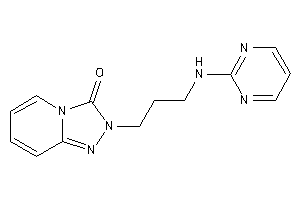 2-[3-(2-pyrimidylamino)propyl]-[1,2,4]triazolo[4,3-a]pyridin-3-one