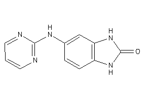 Image of 5-(2-pyrimidylamino)-1,3-dihydrobenzimidazol-2-one