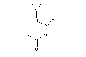 Image of 1-cyclopropylpyrimidine-2,4-quinone