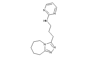 2-pyrimidyl-[3-(6,7,8,9-tetrahydro-5H-[1,2,4]triazolo[4,3-a]azepin-3-yl)propyl]amine