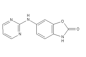 6-(2-pyrimidylamino)-3H-1,3-benzoxazol-2-one