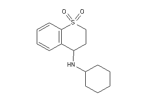 Image of Cyclohexyl-(1,1-diketo-3,4-dihydro-2H-thiochromen-4-yl)amine