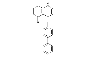 Image of 4-(4-phenylphenyl)-4,6,7,8-tetrahydro-1H-quinolin-5-one