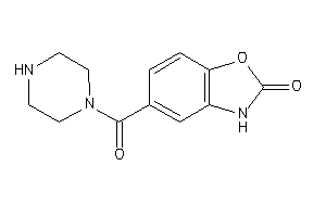 5-(piperazine-1-carbonyl)-3H-1,3-benzoxazol-2-one