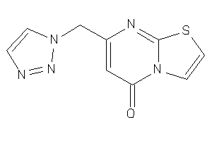 Image of 7-(triazol-1-ylmethyl)thiazolo[3,2-a]pyrimidin-5-one
