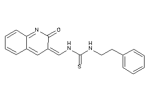 Image of 1-[(2-keto-3-quinolylidene)methyl]-3-phenethyl-thiourea