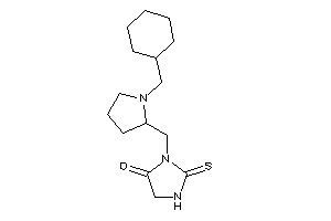 3-[[1-(cyclohexylmethyl)pyrrolidin-2-yl]methyl]-2-thioxo-4-imidazolidinone