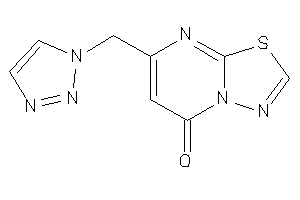 Image of 7-(triazol-1-ylmethyl)-[1,3,4]thiadiazolo[3,2-a]pyrimidin-5-one