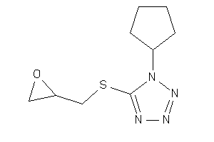 Image of 1-cyclopentyl-5-(glycidylthio)tetrazole