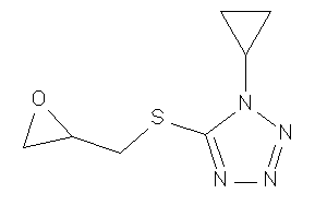 Image of 1-cyclopropyl-5-(glycidylthio)tetrazole
