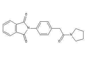 Image of 2-[4-(2-keto-2-pyrrolidino-ethyl)phenyl]isoindoline-1,3-quinone