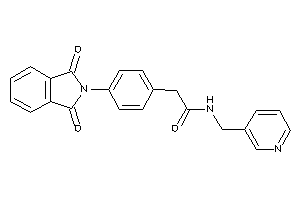 Image of 2-(4-phthalimidophenyl)-N-(3-pyridylmethyl)acetamide