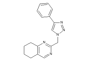 2-[(4-phenyltriazol-1-yl)methyl]-5,6,7,8-tetrahydroquinazoline