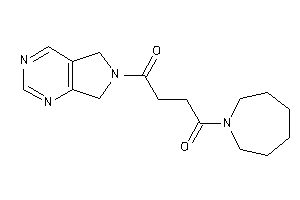 1-(azepan-1-yl)-4-(5,7-dihydropyrrolo[3,4-d]pyrimidin-6-yl)butane-1,4-dione