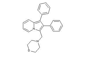 4-[(1,2-diphenylindolizin-3-yl)methyl]morpholine