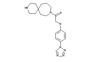 Image of 1-(3,10-diazaspiro[5.6]dodecan-10-yl)-2-[4-(tetrazol-1-yl)phenoxy]ethanone